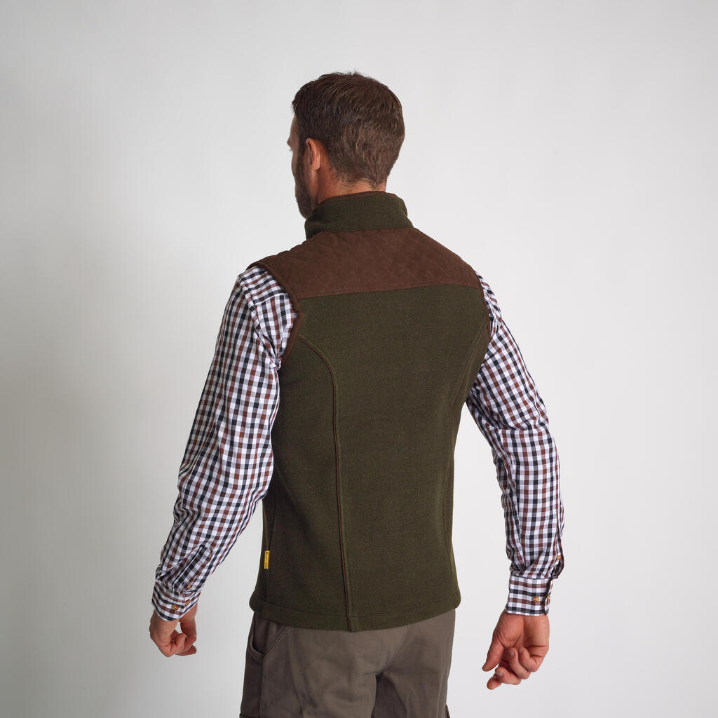 FLEECE GILET VERNEY CARRON PRESLY BROWN